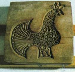 Пряничная доска. Кировская область. XIX в.