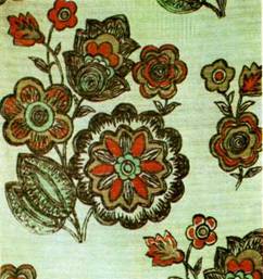 Р. Н. Филимонова. Ткань портьерная «Русская». Смоленский льнокомбинат