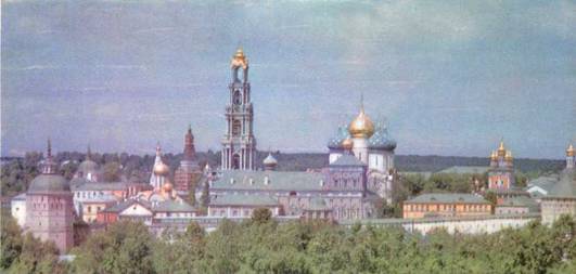 Троице-Сергиева Лавра (вид с юга)