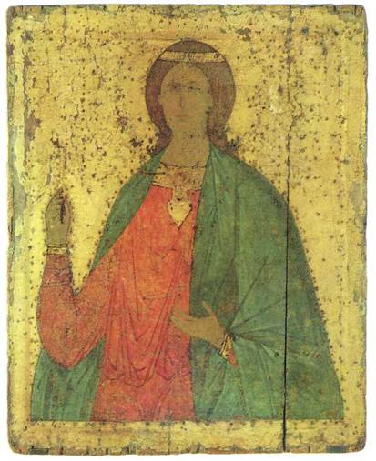 Великомученица Варвара. Икона. 1470-е годы
