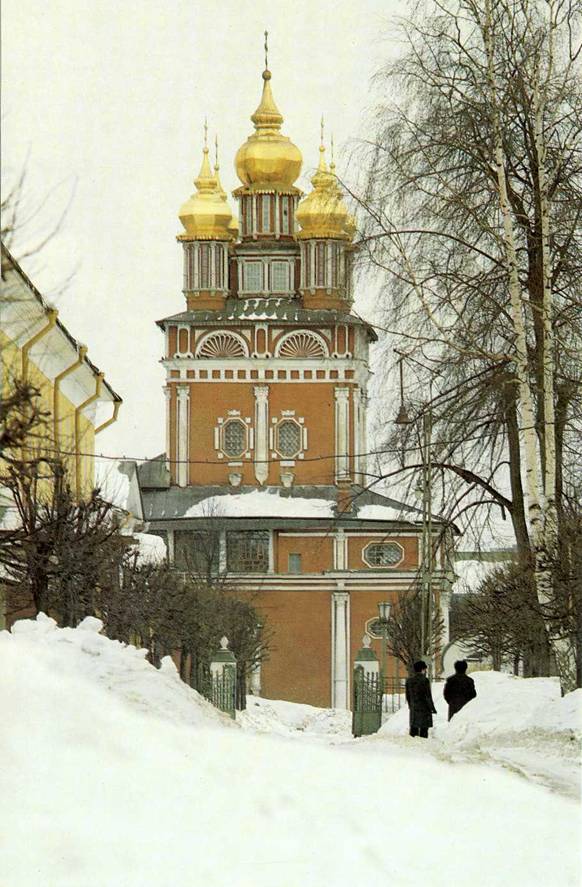 Надвратная церковь Иоанна Предтечи. 1693-1699 годы