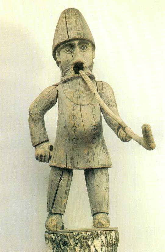 В.Т.Савинов. Дед и баба. Скворечники. Рязанская губерния. 1870 год