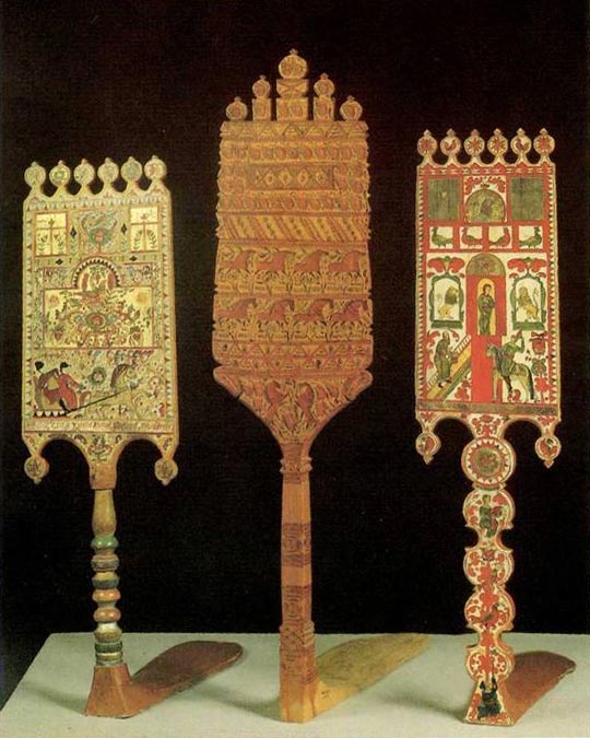 Прялки. Архангельская губерния. XIX век