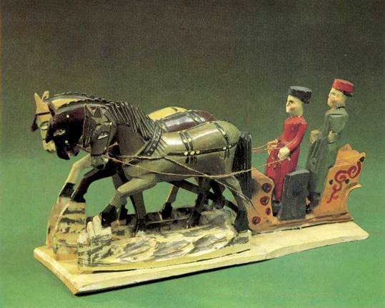 Тройка. Игрушка. Деревня Богородское. 1920-е годы