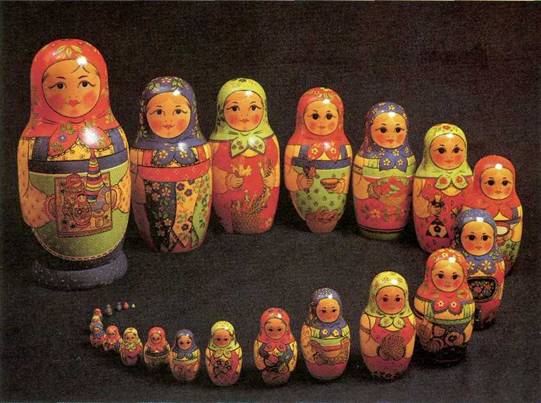 С.Л.Нечаев. Матрешка. Т980 год