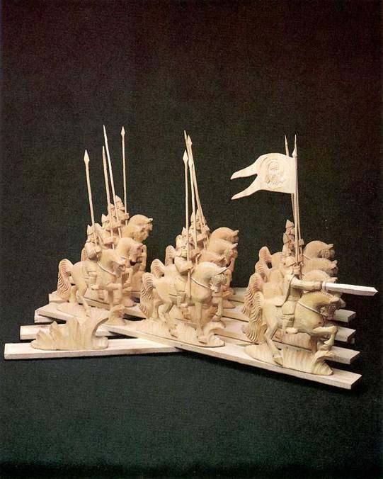 М. И. Смирнов. Куликовская битва. Игрушка. 1980 год