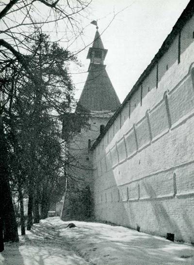Крепостная стена с Сушильной башней, XVI в., XVII в.