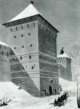 Пивная башня. Проект реставрации. Рисунок автора