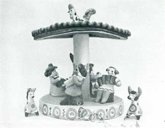 Карусель. Глина. Дымковская слобода. 1970-е гг.